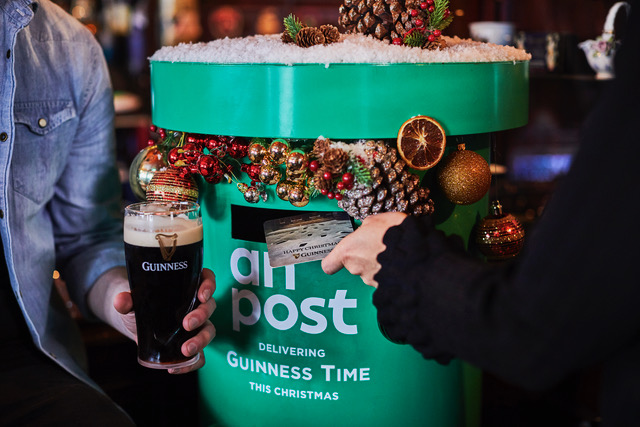The Guinness post box