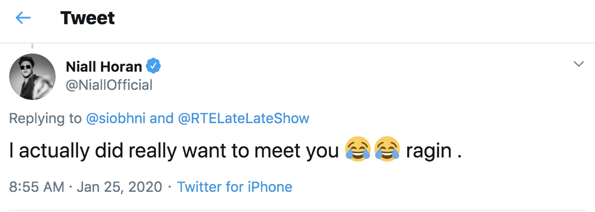 Siobhan McSweeney and Niall Horan are unlikely pals