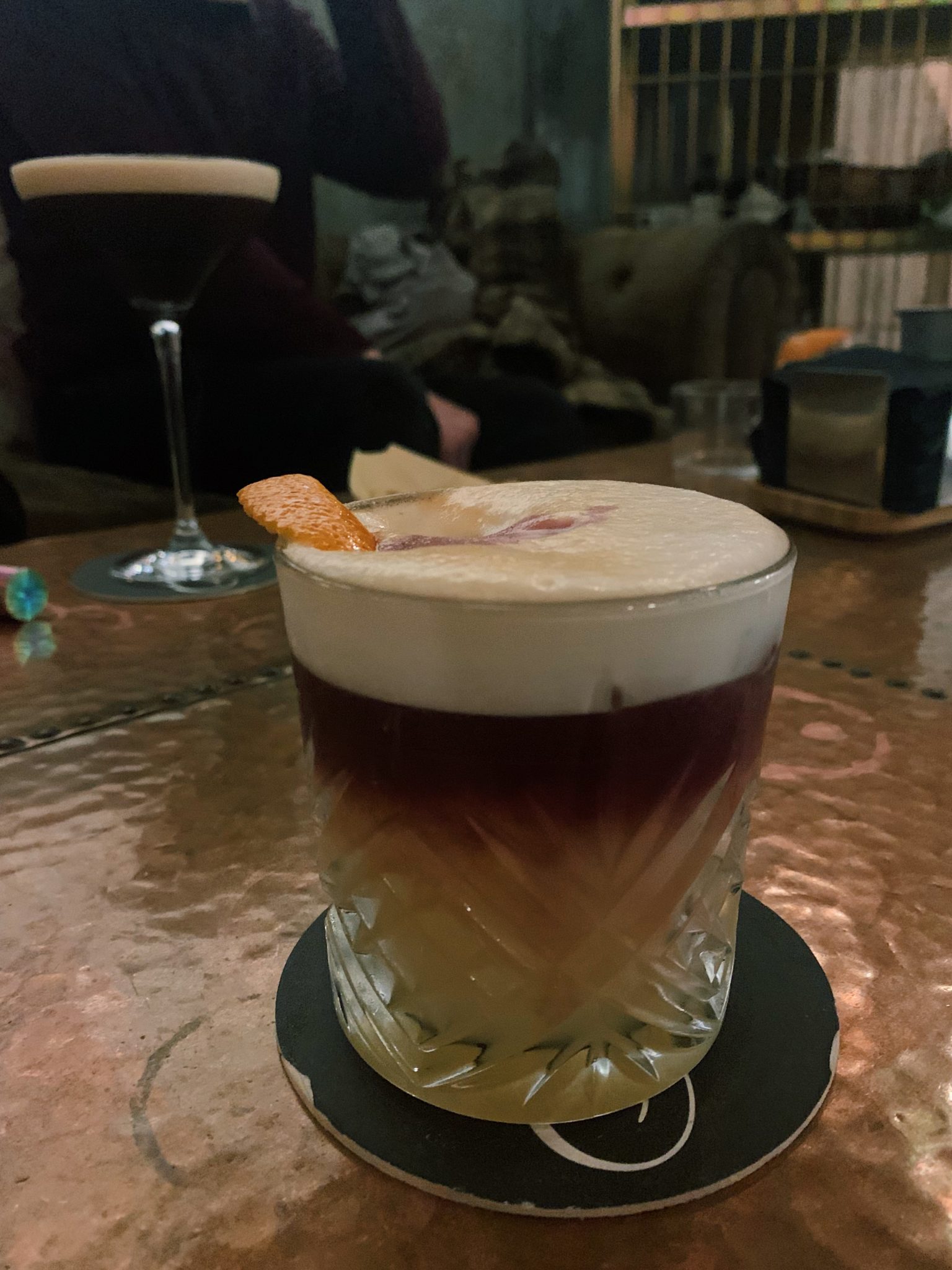 Cocktails at Café Niebla in Salamanca