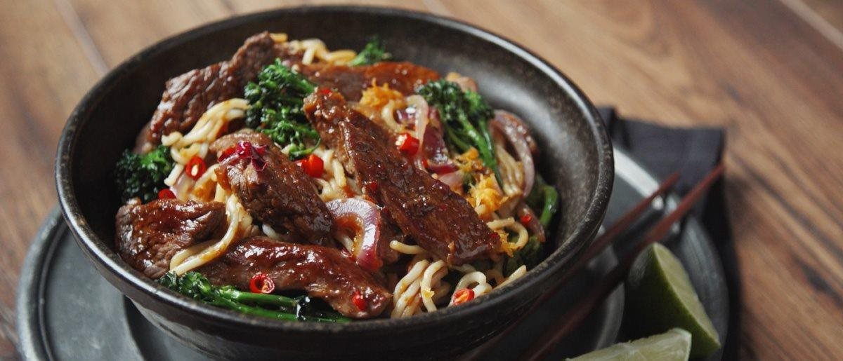 image of one of try Lamb's noodle bowl - one of their simple recipes