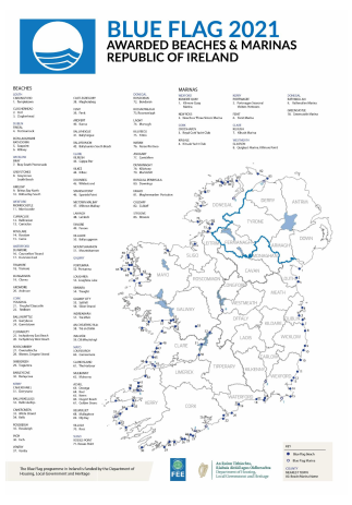 Blue Flag beaches in ireland